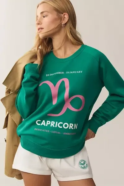 By Anthropologie Zodiac Sweatshirt