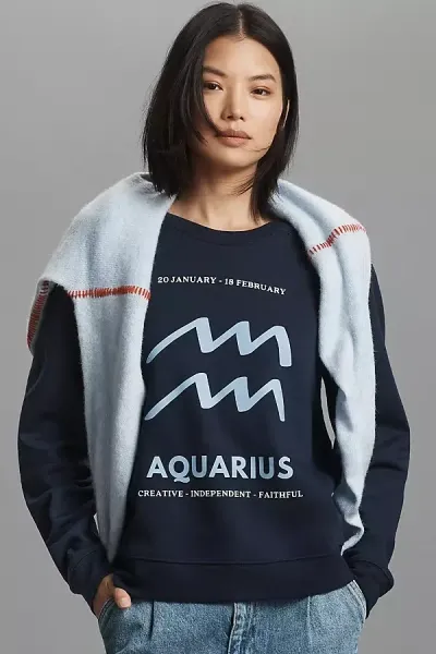 By Anthropologie Zodiac Sweatshirt