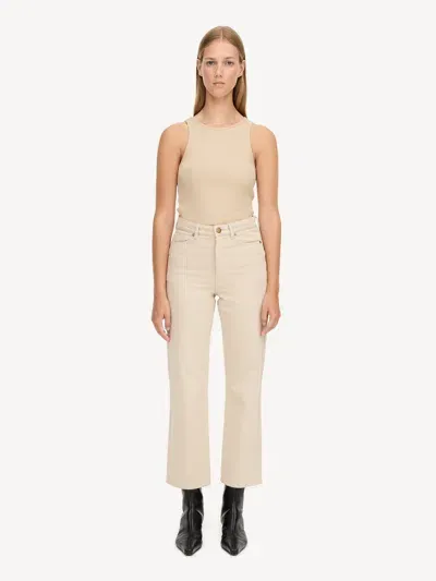 By Malene Birger Milium Organic Cotton Jeans In Mojave Desert