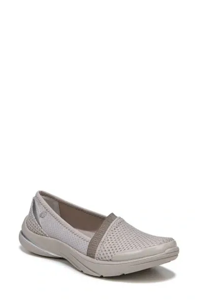 Bzees Lollipop Slip-on Sneaker In Taupe Fabric