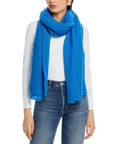 C By Bloomingdale's Cashmere Travel Wrap - Exclusive In Lagoon