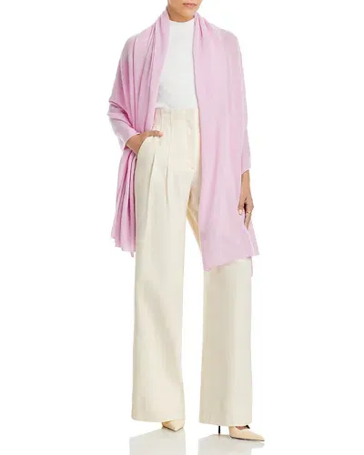 C By Bloomingdale's Cashmere Travel Wrap - Exclusive In Rose Quartz