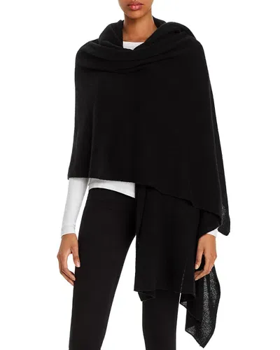 C By Bloomingdale's Cashmere Travel Wrap - Exclusive In Black