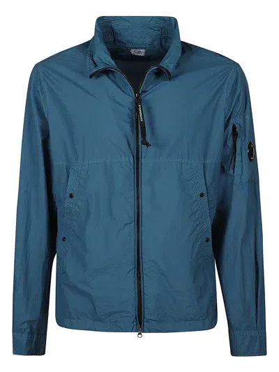 C.p. Company Chrome-r Medium Jacket In Blue