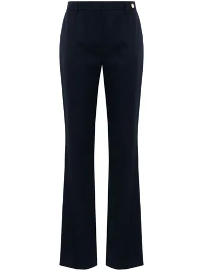 Callas Milano Saachi Mid-waist Bootcut Trousers In Blue