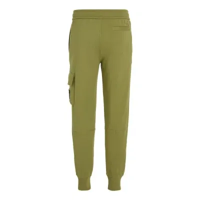 Calvin Klein Cotton Joggers In Green