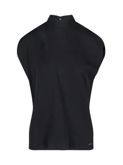 Calvin Klein Crew-neck T-shirt In Black