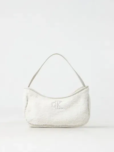 Calvin Klein Duffel Bag  Kids Color White In Weiss