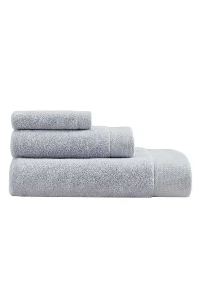 Calvin Klein Entwine 3-piece Towel Set In Pastel Blue