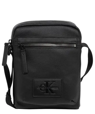 Calvin Klein Jeans Est.1978 Reporter Crossbody Bag In Black