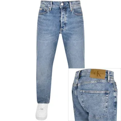 Calvin Klein Jeans Standard Straight Jeans Blue