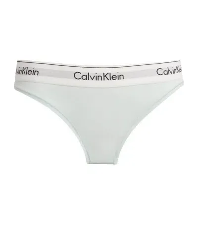 Calvin Klein Modern Cotton Bikini Briefs In Plein Air Light Blue