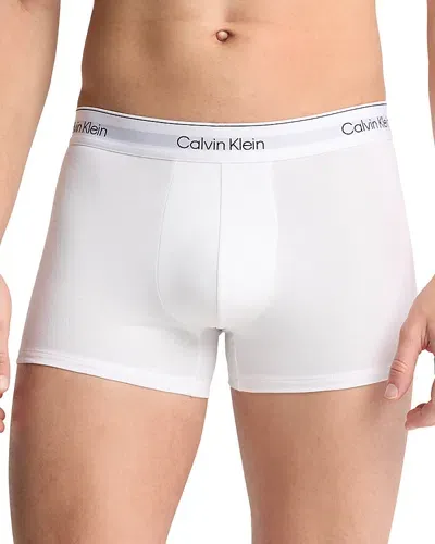 Calvin Klein Modern Cotton Stretch Boxer Brief, 3 Pack In White