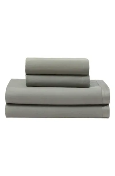 Calvin Klein Organic Earth Sheet Set In Dusty Olive