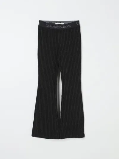 Calvin Klein Pants  Kids Color Black In Schwarz