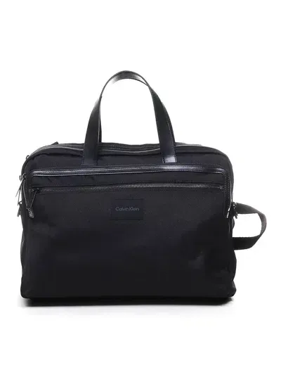 Calvin Klein Remote Pro Laptop Bag In Brown