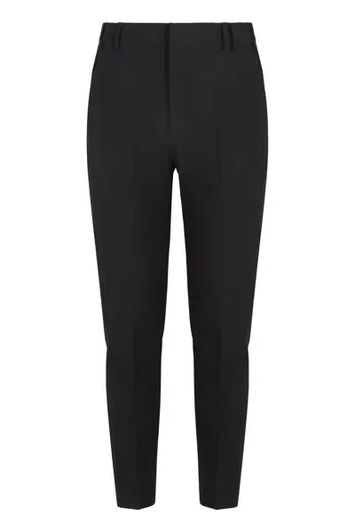 Calvin Klein Slim Fit Chino Trousers In Black