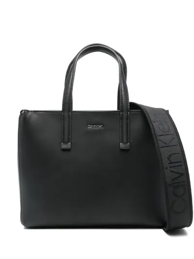 Calvin Klein Small Tote Bag In Black