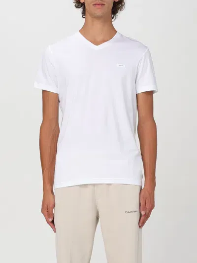 Calvin Klein T-shirt  Men Color White In Weiss