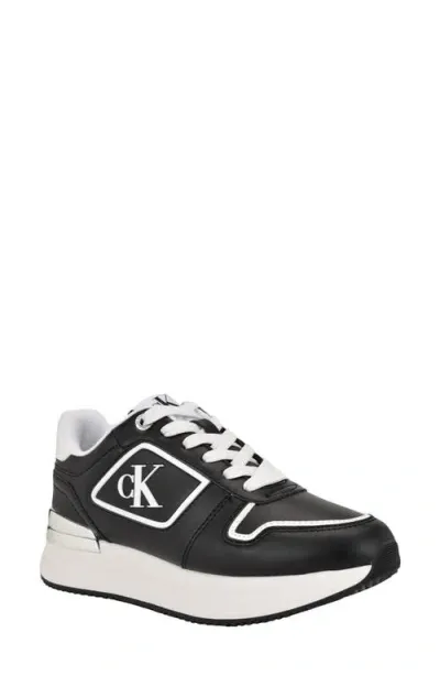 Calvin Klein Vidya Sneaker In Black