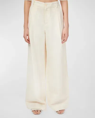 Cami Nyc Cadiz Wide-leg Pants In Beige