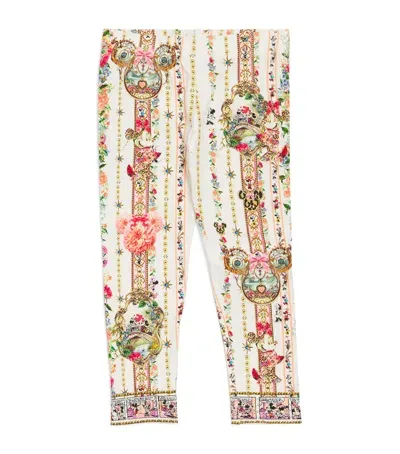 Camilla Kids' X Disney Minnie Magic Leggings In White