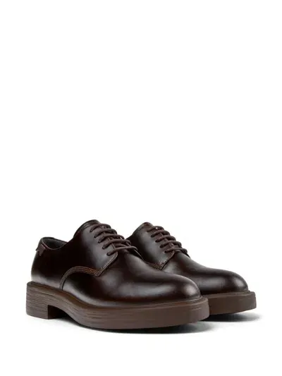 Camper Dean Lace-up Shoes In Brown