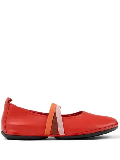 Camper Right Nina Ballerina Shoes In Rot