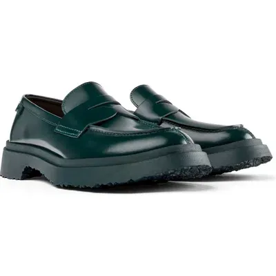 Camper Walden Penny Loafer In Green