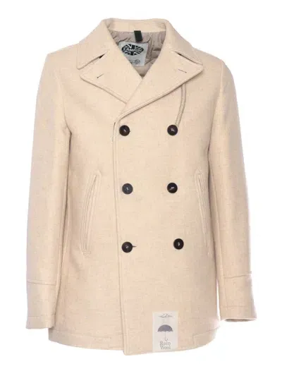 Camplin Coat In White