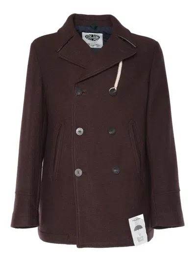 Camplin Peacoat Island (s) In Brown