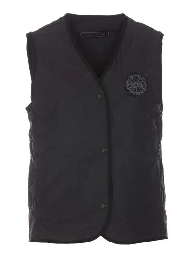 Canada Goose Annex Quilted Gilet In Black