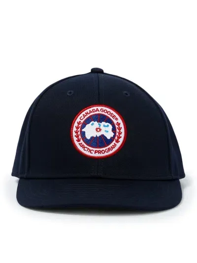 Canada Goose Arctic Disc Baseball Cap In Blue