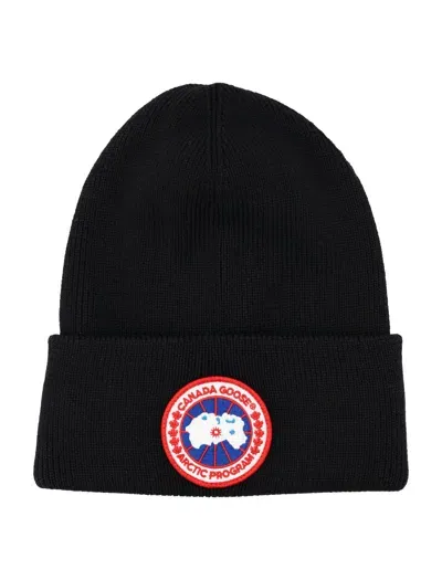 Canada Goose Arctic Disc Toque Beanie In Black