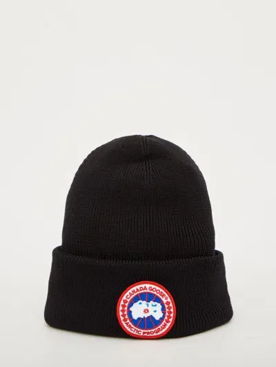 Canada Goose Arctic Toque Beanie In Black