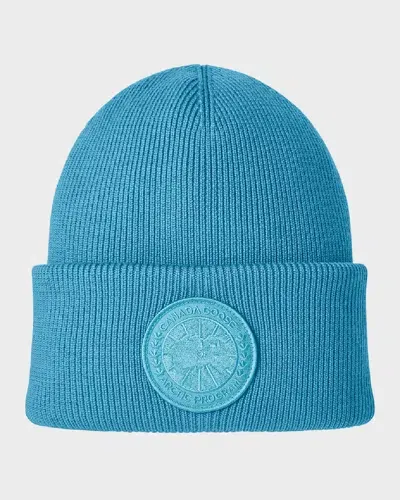 Canada Goose Arctic Toque Wool Knit Beanie In Aquarius