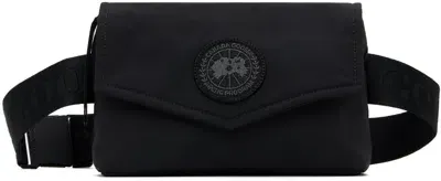 Canada Goose Black Mini Waist Pack Belt Bag In 61 Black