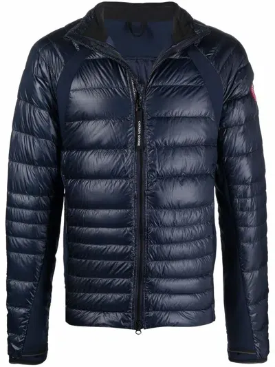 Canada Goose Quilted-finish Down Jacket In Blue