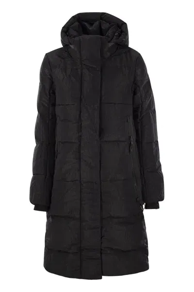 Canada Goose Byward - Parka In Shiny Crinkle Ripstop In Black