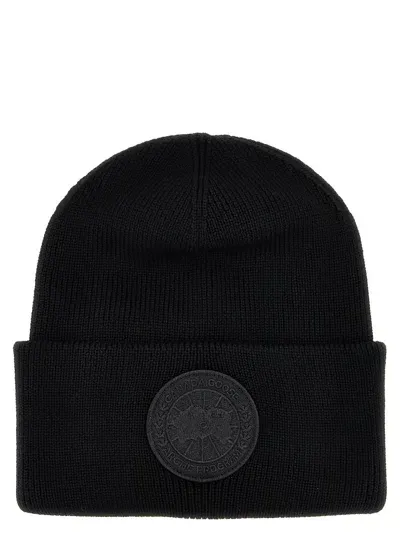 Canada Goose 'cg Arctic' Beanie In Black