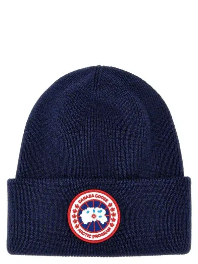 Canada Goose 'cg Arctic' Beanie In Blue