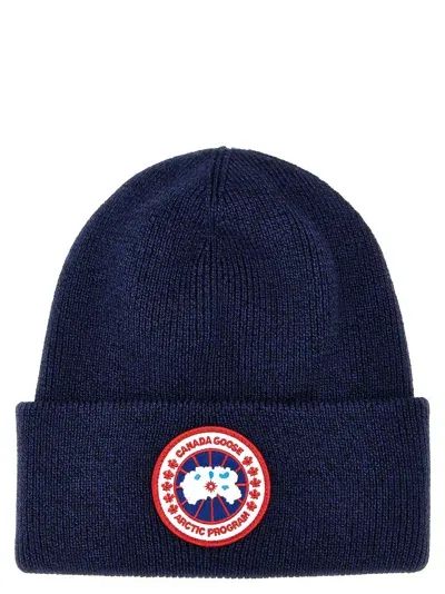 Canada Goose Cg Arctic Beanie In Blue