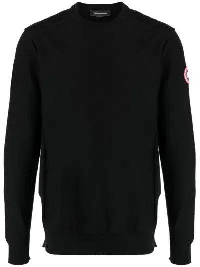 Canada Goose Dartmouth Crew-neck Jumper In Black