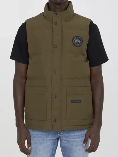 Canada Goose Freestyle Crew Vest In Green