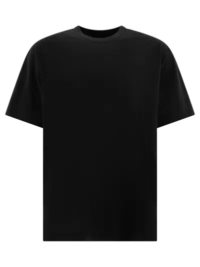 Canada Goose Slate Cotton T-shirt In Black