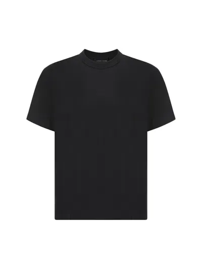 Canada Goose Logo-patch Cotton T-shirt In Black