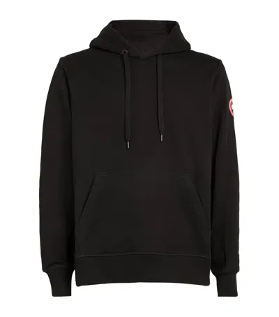 Canada Goose Huron Hoodie In Black