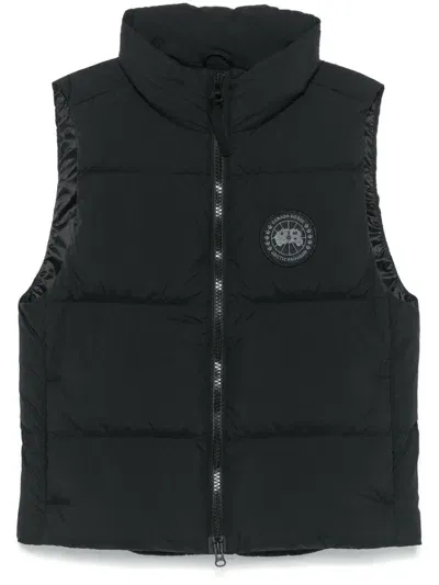 Canada Goose Lawrence Gilet In Schwarz