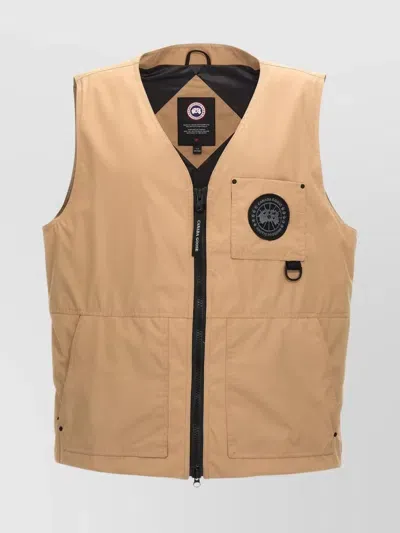 Canada Goose Canmore Gilet In Cream