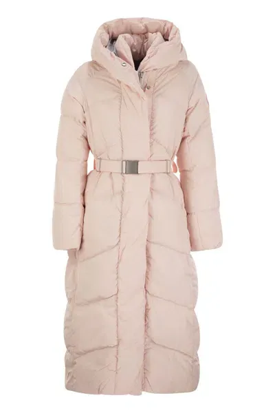 Canada Goose Marlow - Long Parka Down Jacket In Pink